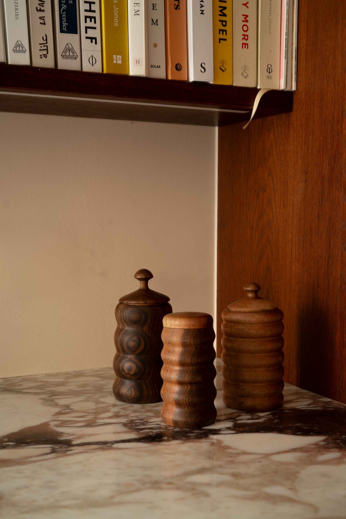 Ripple - Handturned Walnut Jar