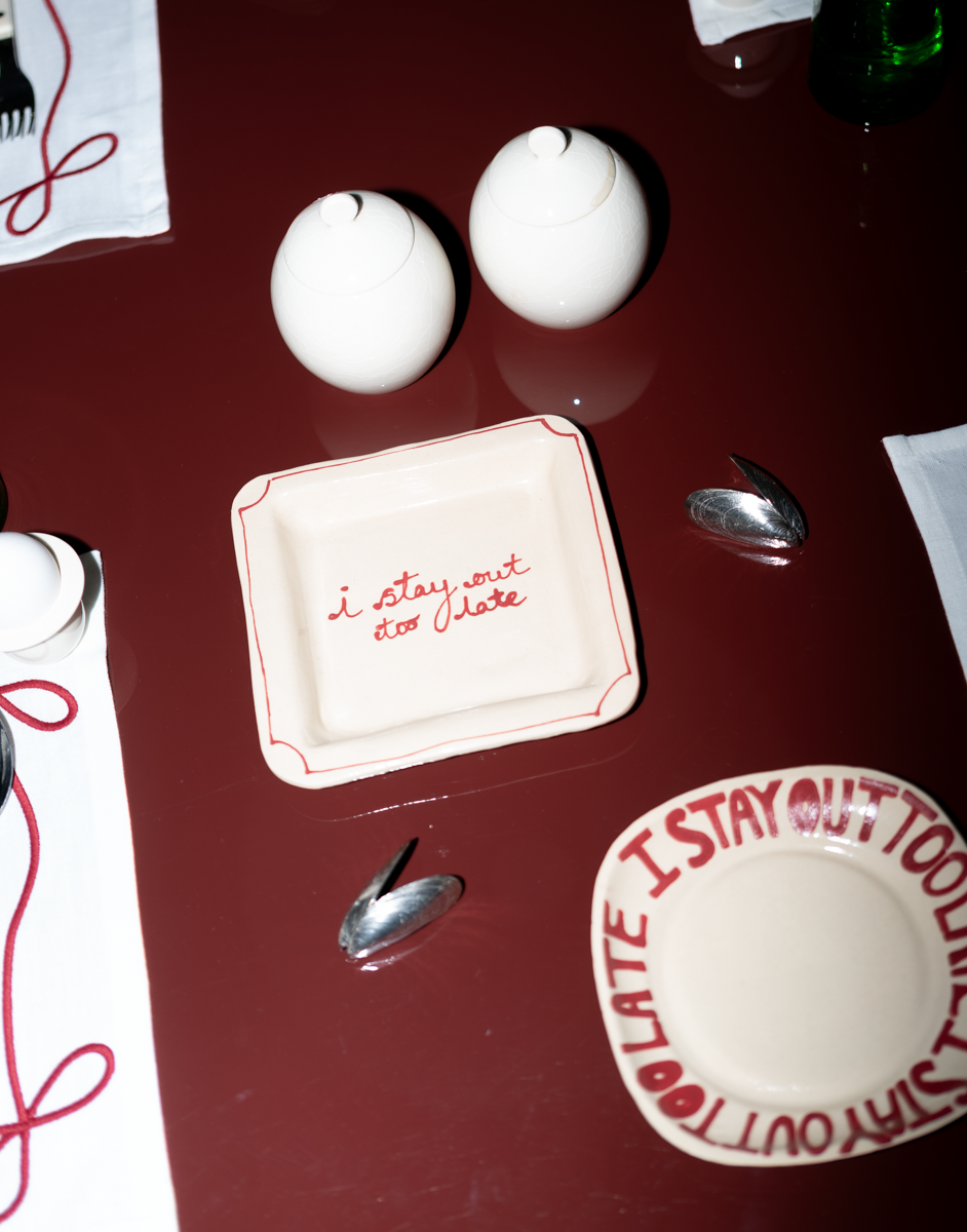 I Stay Out Too Late Trinket Tray