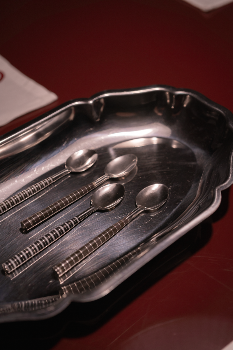 Tea spoon set - Brown