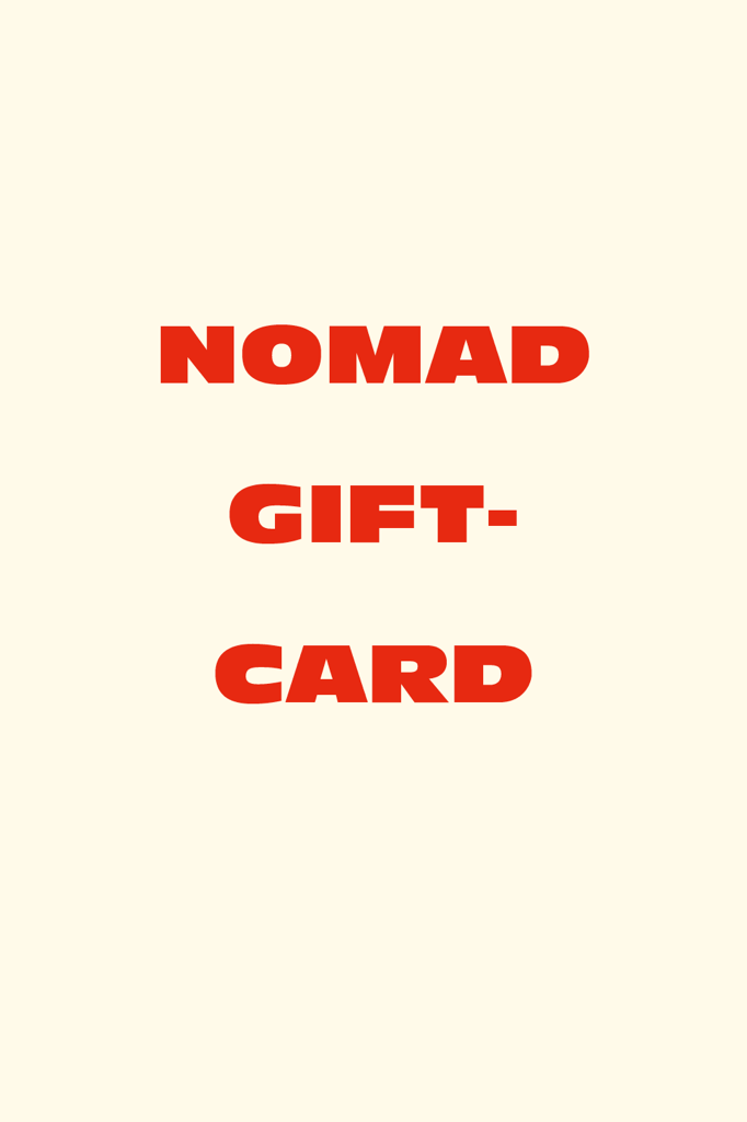 Nomad Objects Gift card